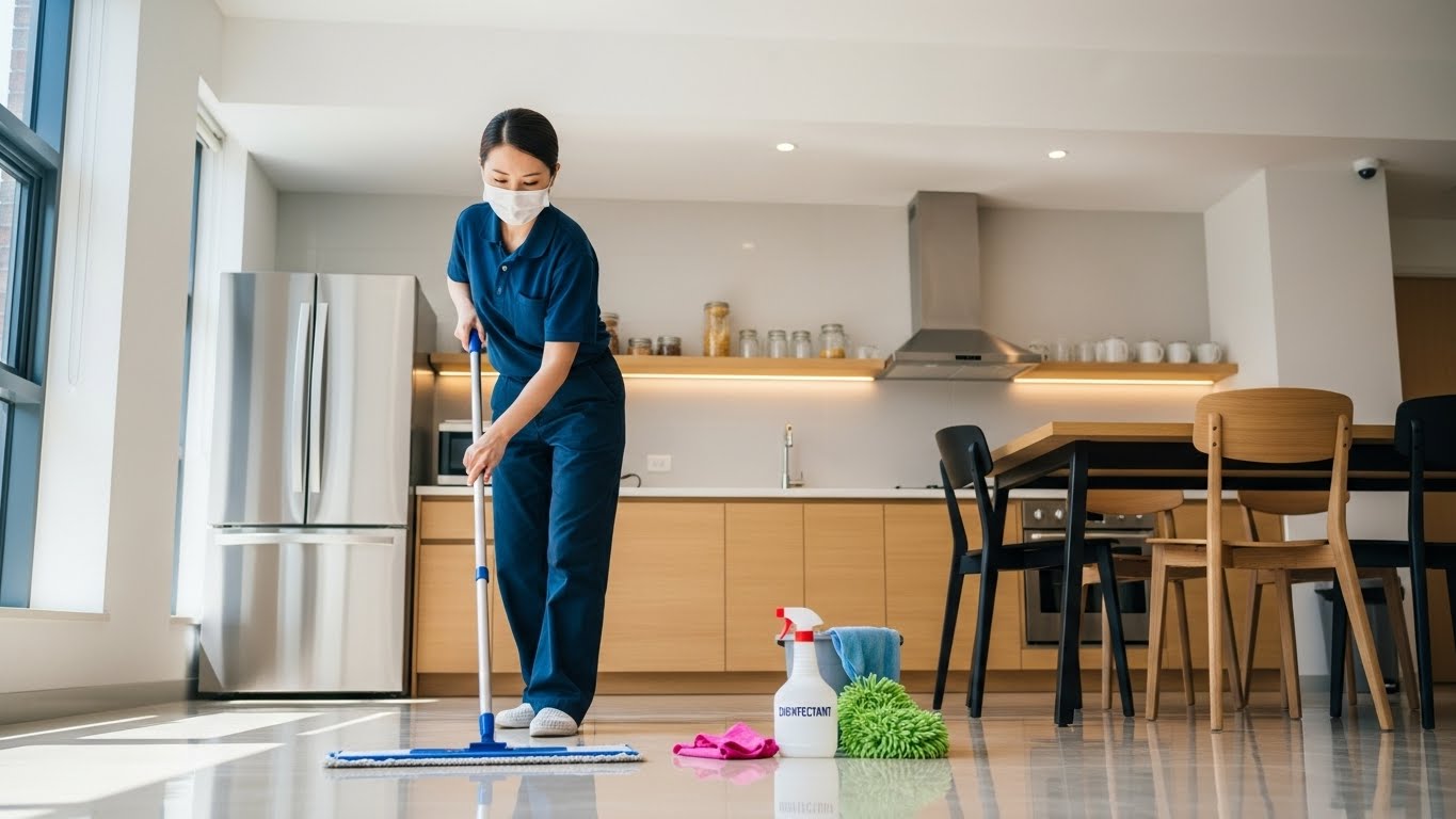 청결한 시설 관리